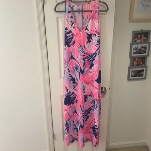 Lilly Pulitzer Kerri Maxi - Small, Racerback Maxi Dress